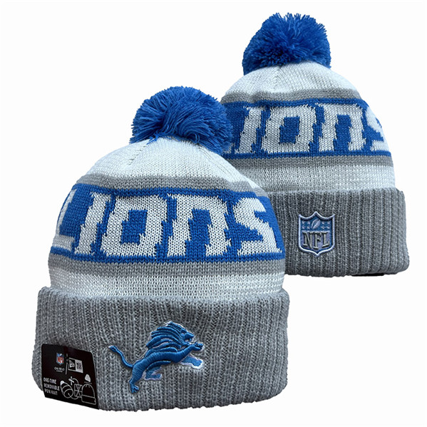 Detroit Lions Knit Hats 038